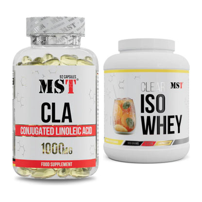 Diät-Duo: MST CLA 1000mg + MST Iso Clear – alle enthaltenen Artikel