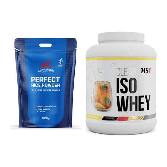 Diät-Duo: XXL Nutrition Perfect Rice Powder + MST Iso Clear – alle enthaltenen Artikel