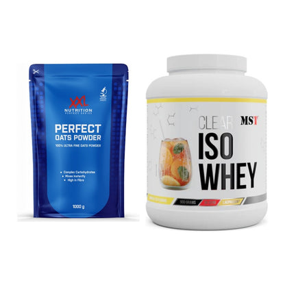 Diät-Duo: XXL Nutrition Perfect Oats Powder + MST Iso Clear – alle enthaltenen Artikel