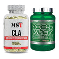 Diät-Duo: MST CLA 1000mg + Scitec Whey Isolate – alle enthaltenen Artikel