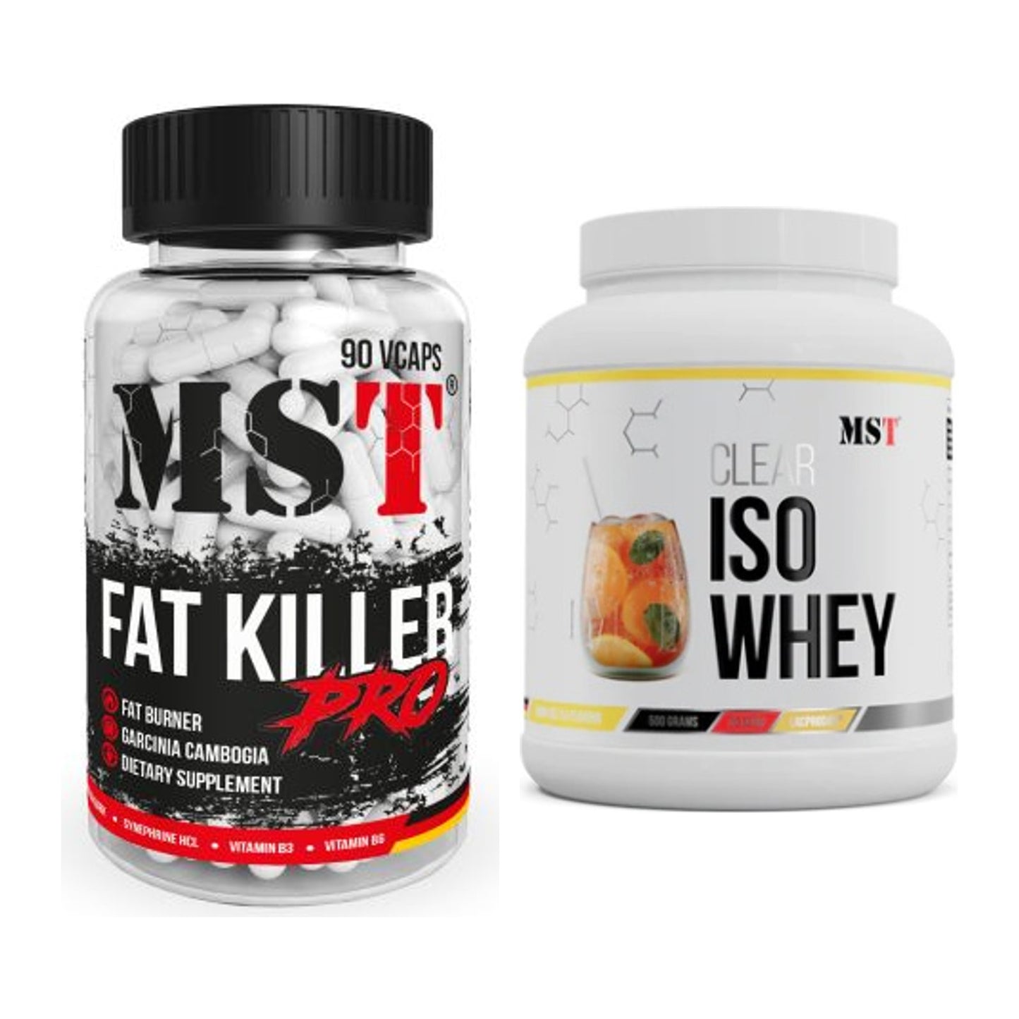 Diät-Duo: MST Fat Killer + MST Iso Clear – alle enthaltenen Artikel