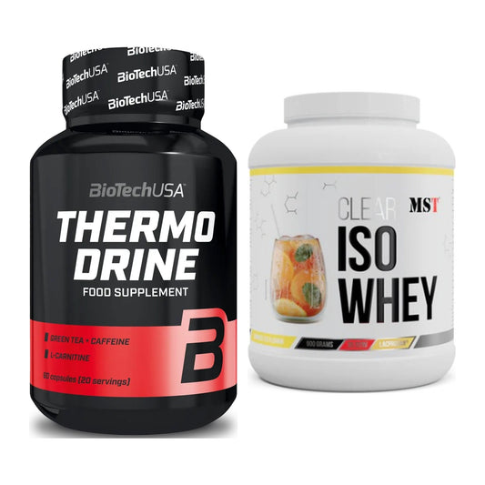 Diät-Duo: BioTech Thermo Drine + MST Iso Clear – alle enthaltenen Artikel