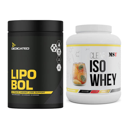 Diät-Duo: Dedicated Lipo-Bol + MST Iso Clear – alle enthaltenen Artikel