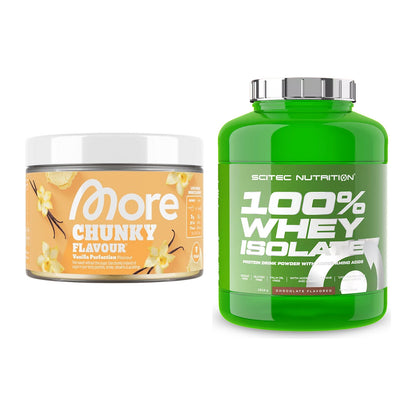 Diät-Duo: More Nutrition Chunky Flavour + Scitec Whey Isolate – alle enthaltenen Artikel