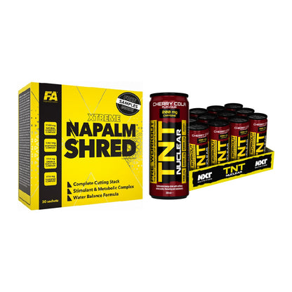 Diät-Duo: FA Nutrition NAPALM Shred + NXT Nutrition TNT NUCLEAR – alle enthaltenen Artikel