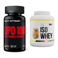 Diät-Duo: Body Attack Lipo 100 + MST Iso Clear – alle enthaltenen Artikel