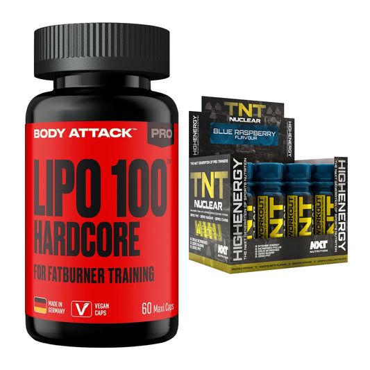 Diät-Duo: Body Attack LIPO + NXT Nutrition TNT Nuclear – alle enthaltenen Artikel