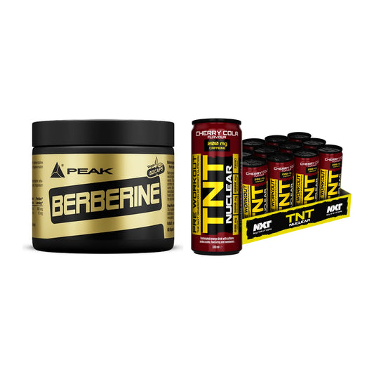Diät-Duo: Peak Berberine + NXT Nutrition TNT NUCLEAR – alle enthaltenen Artikel