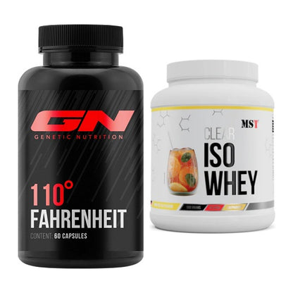 Diät-Duo: GN 110 Fahrenheit Burner + MST Iso Clear – alle enthaltenen Artikel