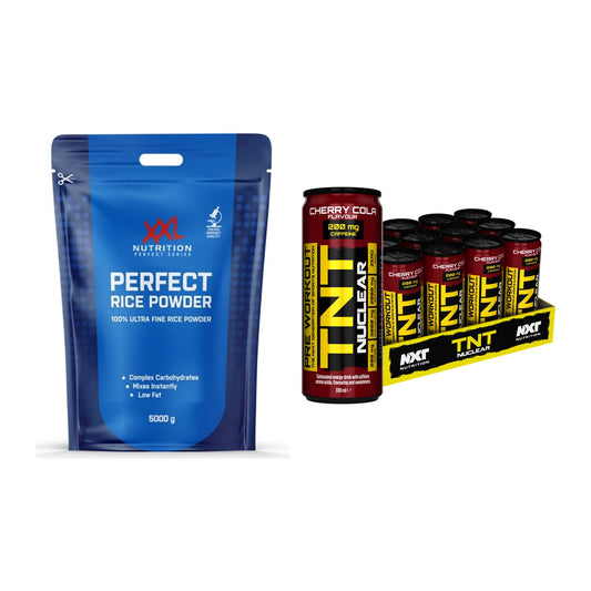 Diät-Duo: XXL Nutrition Perfect Rice + NXT Nutrition TNT NUCLEAR – alle enthaltenen Artikel