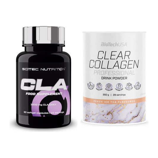 Diät-Duo: Scitec CLA + BioTech Clear Collagen – alle enthaltenen Artikel