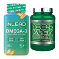 Diät-Duo: INLEAD Omega-3 + Scitec Whey Isolate – alle enthaltenen Artikel