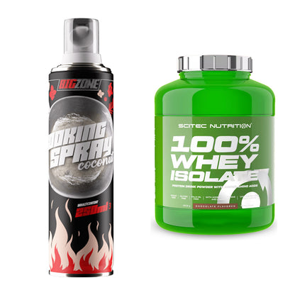 Diät-Duo: Big Zone Coconut Cooking Spray + Scitec Whey Isolate – alle enthaltenen Artikel