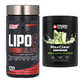 Diät-Duo: Nutrex Lipo 6 black 120 + MaxiNutrition MaxClear 100% – alle enthaltenen Artikel