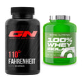 Diät-Duo: GN 110 Fahrenheit Burner + Scitec Whey Isolate – alle enthaltenen Artikel