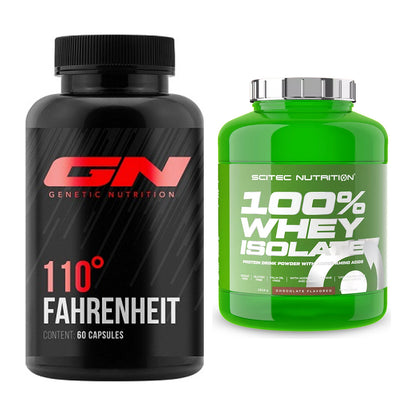 Diät-Duo: GN 110 Fahrenheit Burner + Scitec Whey Isolate – alle enthaltenen Artikel