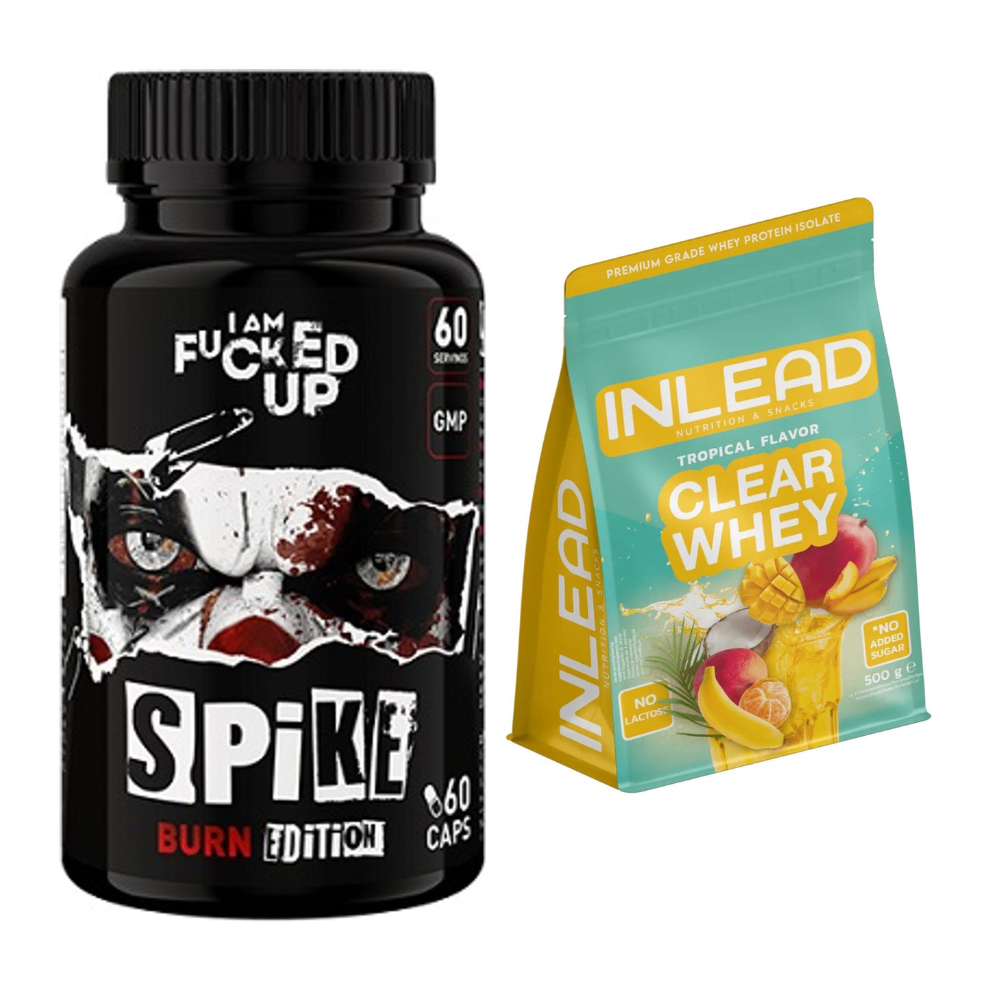 Diät-Duo: Swedish Supplements Fucked Up + INLEAD Clear Whey Isolate – alle enthaltenen Artikel