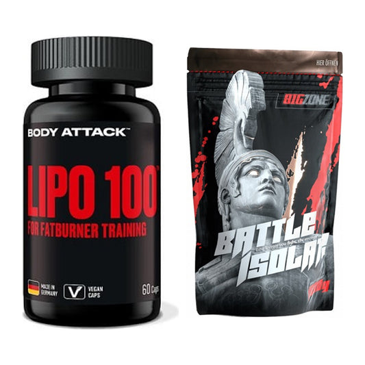 Diät-Duo: Body Attack Lipo 100 + Big Zone Battle Isolate – alle enthaltenen Artikel