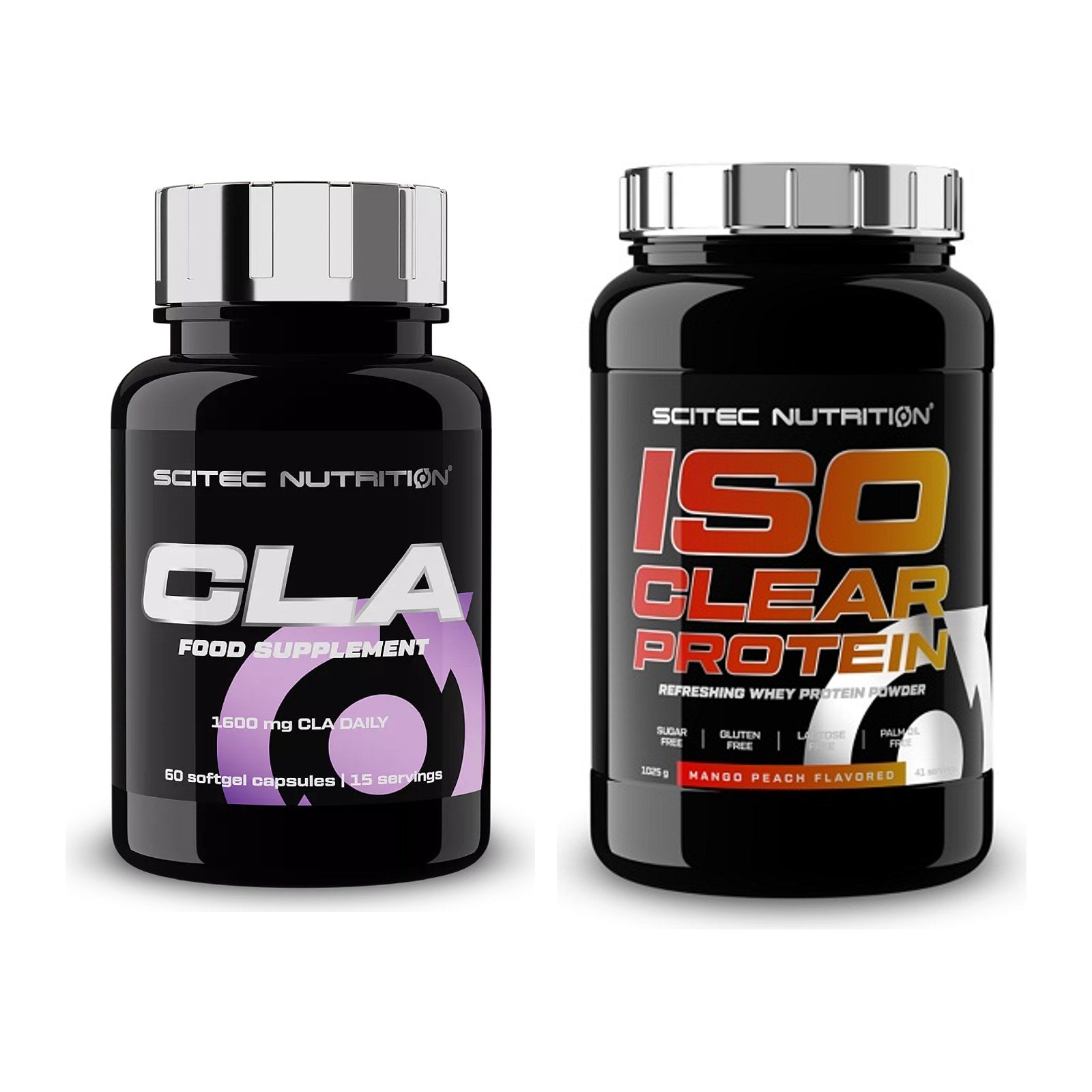 Diät-Duo: Scitec CLA + Scitec IsoClear Protein – alle enthaltenen Artikel
