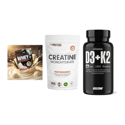 Einsteiger-Set: Sinob Honest + ProFuel Creatine + Big Zone Vitamin – alle enthaltenen Artikel