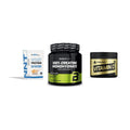 Einsteiger-Set: NNT Whey + BioTech Creatine + Peak Vitamin D – alle enthaltenen Artikel