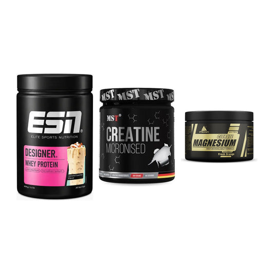 Einsteiger-Set: ESN Designer + MST Creatin + Peak Magnesium – alle enthaltenen Artikel
