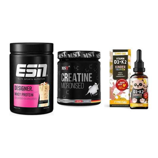 Einsteiger-Set: ESN Designer + MST Creatin + ProFuel VITAMIN – alle enthaltenen Artikel