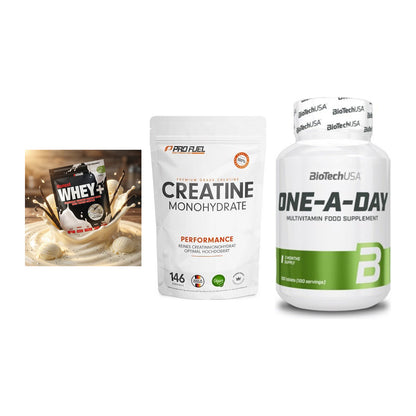 Einsteiger-Set: Sinob Honest + ProFuel Creatine + BioTech One A – alle enthaltenen Artikel
