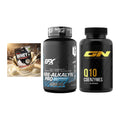 Einsteiger-Set: Sinob Honest + EFX Kre-Alkalyn + GN Q10 Health – alle enthaltenen Artikel