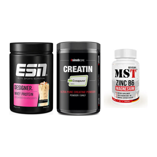 Einsteiger-Set: ESN Designer + Sinob Creatin + MST Zinc – alle enthaltenen Artikel