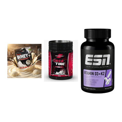 Einsteiger-Set: Sinob Honest + CREASWISS + ESN Vitamin D3 – alle enthaltenen Artikel