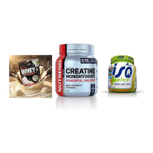 Einsteiger-Set: Sinob Honest + Nutrend Creatine + Olimp Iso Plus – alle enthaltenen Artikel
