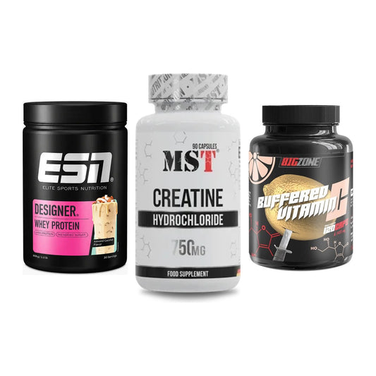 Einsteiger-Set: ESN Designer + MST Creatin HCL + Big Zone Buffere – alle enthaltenen Artikel