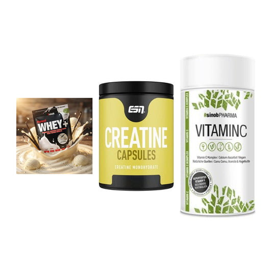 Einsteiger-Set: Sinob Honest + ESN Ultrapure + Sinob Vitamin C – alle enthaltenen Artikel