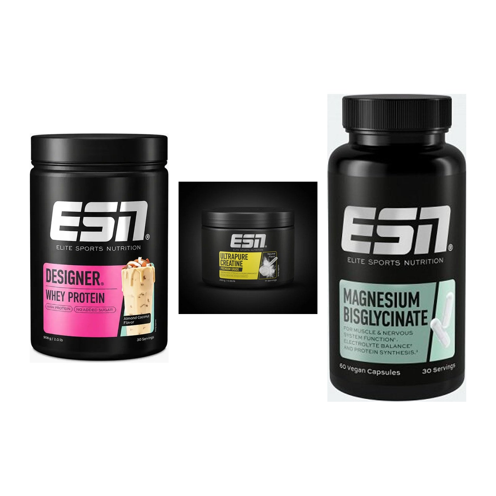 Einsteiger-Set: ESN Designer + ESN Ultrapure + ESN Magnesium – alle enthaltenen Artikel