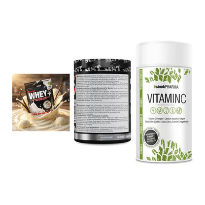 Einsteiger-Set: Sinob Honest + MST Creatin + Sinob Vitamin C – alle enthaltenen Artikel