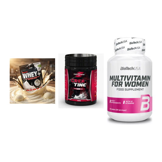 Einsteiger-Set: Sinob Honest + CREASWISS + BioTech Multivit – alle enthaltenen Artikel