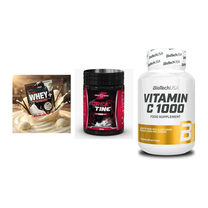 Einsteiger-Set: Sinob Honest + CREASWISS + BioTech Vitamin – alle enthaltenen Artikel