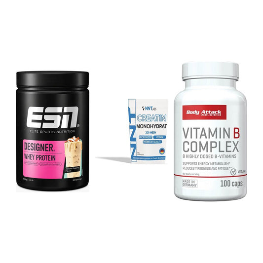 Einsteiger-Set: ESN Designer + NNT Creatin + Body Attack – alle enthaltenen Artikel