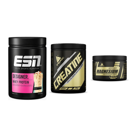 Einsteiger-Set: ESN Designer + Peak Creatin + Peak Magnesium – alle enthaltenen Artikel