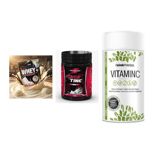 Einsteiger-Set: Sinob Honest + CREASWISS + Sinob Vitamin C – alle enthaltenen Artikel