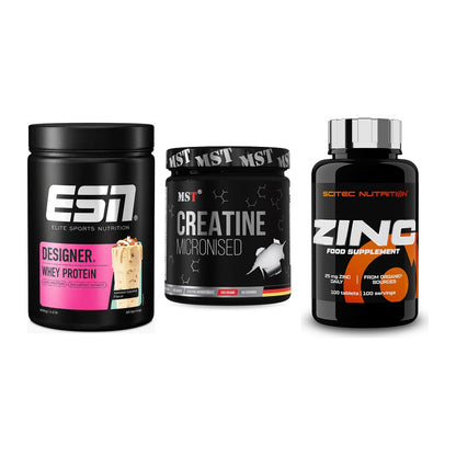 Einsteiger-Set: ESN Designer + MST Creatin + Scitec Zinc – alle enthaltenen Artikel