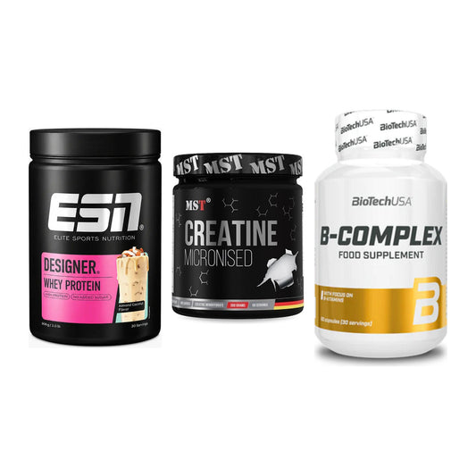 Einsteiger-Set: ESN Designer + MST Creatin + BioTech B – alle enthaltenen Artikel