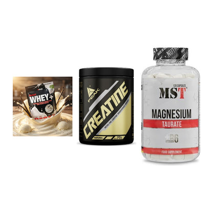 Einsteiger-Set: Sinob Honest + Peak Creatin + MST Magnesium – alle enthaltenen Artikel