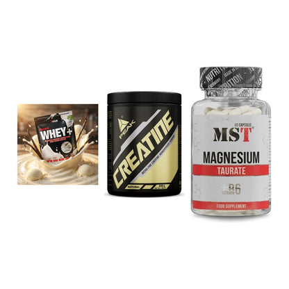 Einsteiger-Set: Sinob Honest + Peak Creatin + MST Magnesium – alle enthaltenen Artikel