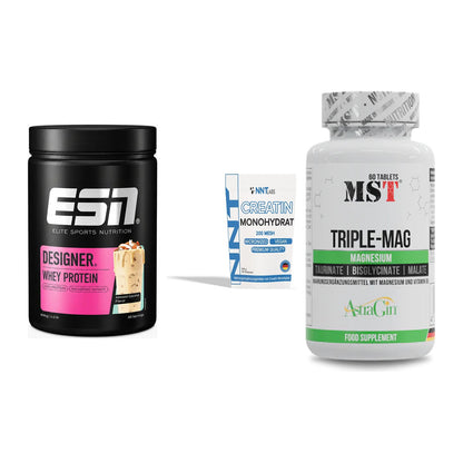 Einsteiger-Set: ESN Designer + NNT Creatin + MST Tripple Mag – alle enthaltenen Artikel