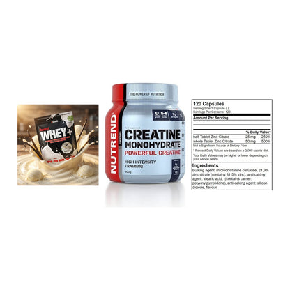Einsteiger-Set: Sinob Honest + Nutrend Creatine + GN Zinc Citrate – alle enthaltenen Artikel