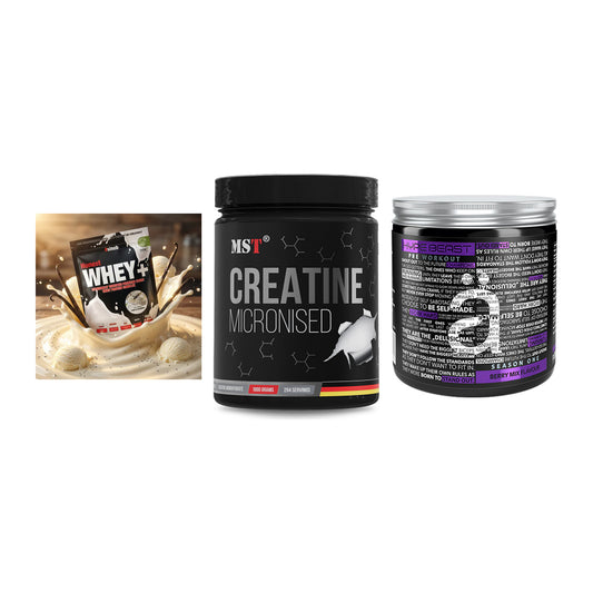 Einsteiger-Set: Sinob Honest + MST Creatin + Nanosupps Hype – alle enthaltenen Artikel