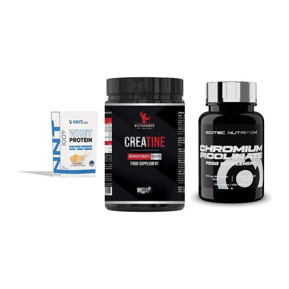 Einsteiger-Set: NNT Whey + #GYMJUICE + Scitec Chromium – alle enthaltenen Artikel
