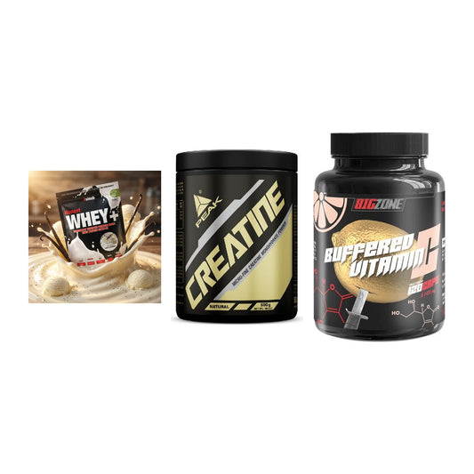 Einsteiger-Set: Sinob Honest + Peak Creatin + Big Zone Buffere – alle enthaltenen Artikel